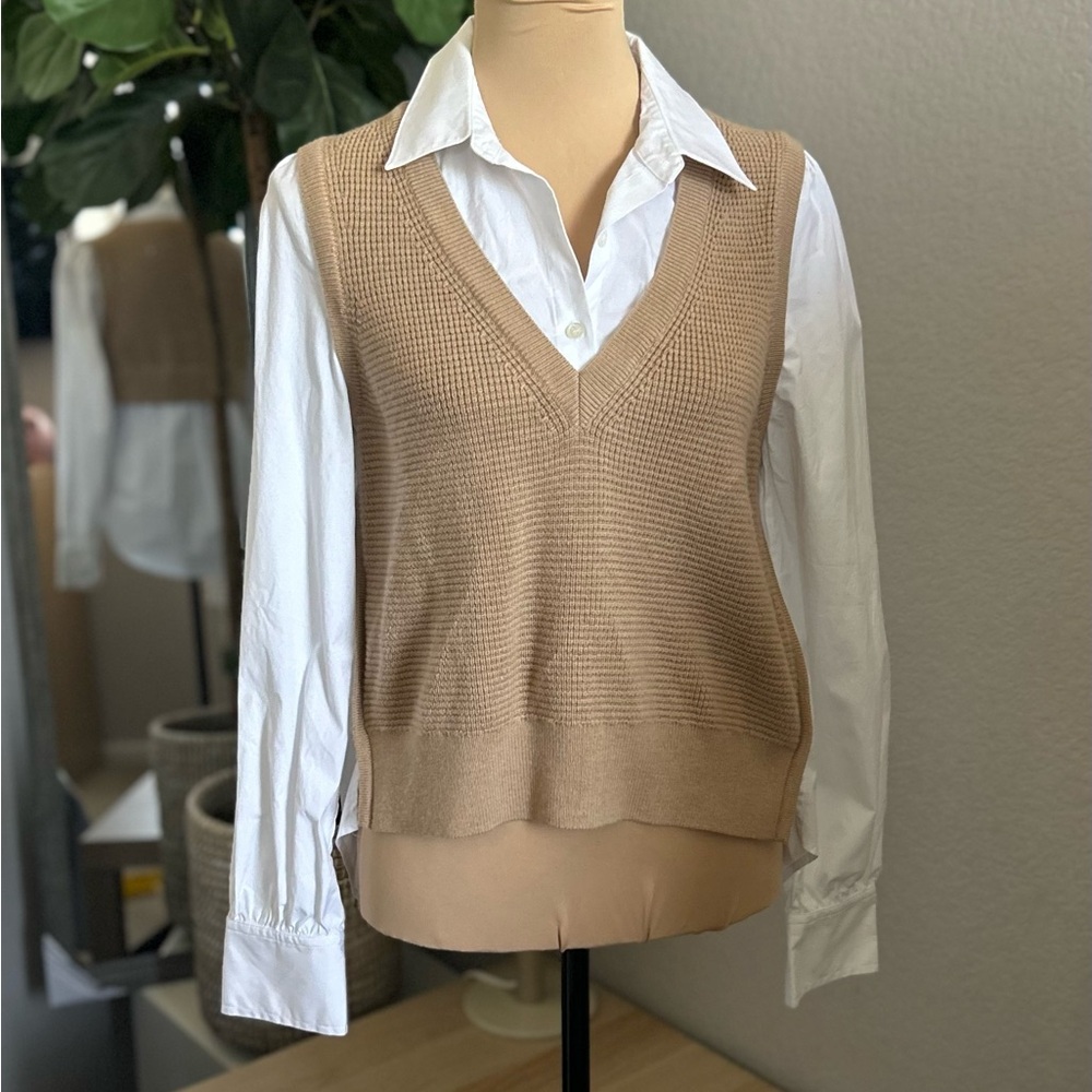 Veronica Beard Mixed Media Vest